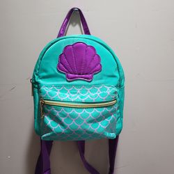 Mermaid Theme Mini Backpack 