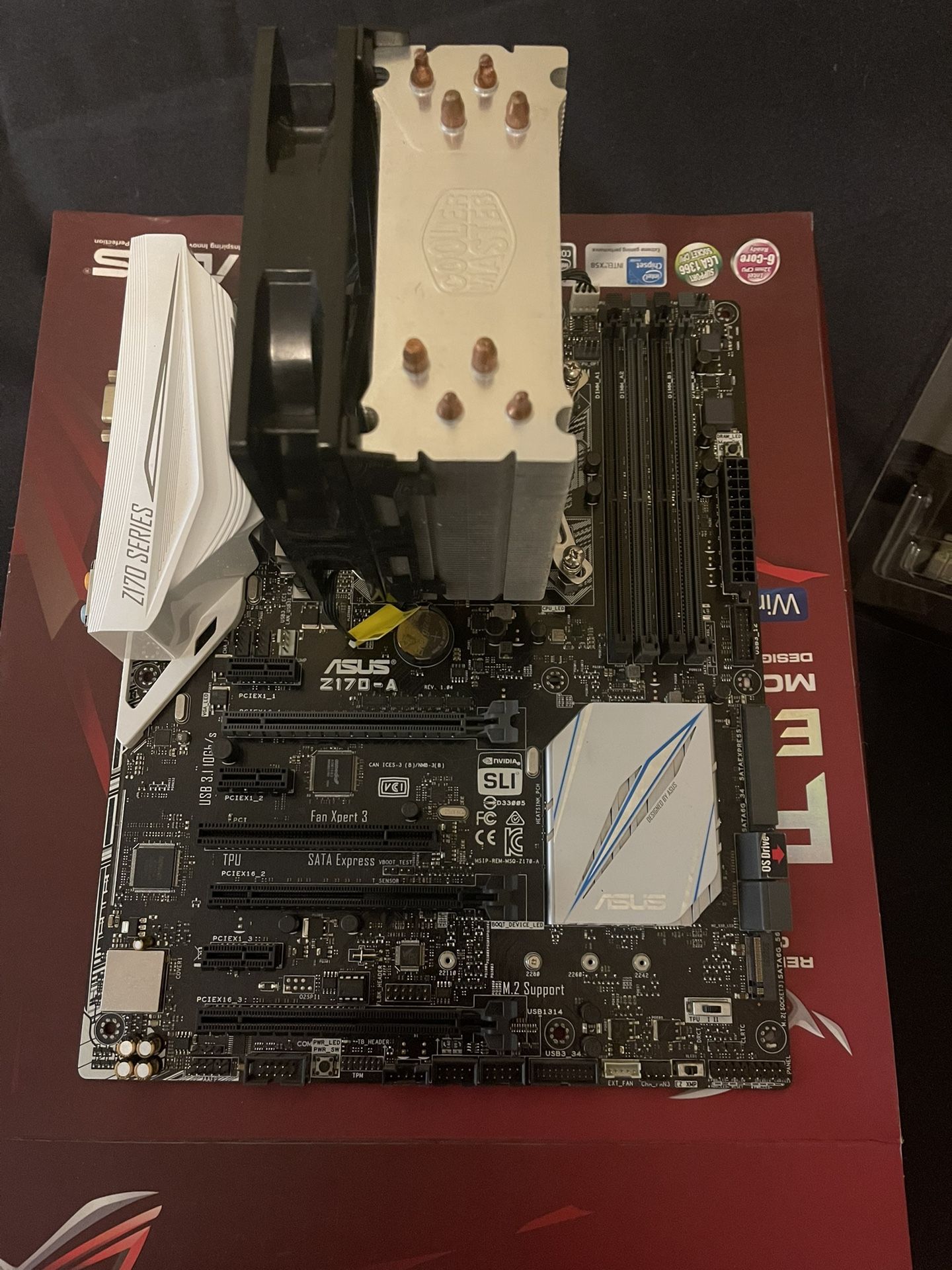 Asus Z170-A Motherboard & Core i5-6600k