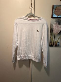 Paul Smith Organic Cotton Zebra Logo Long-Sleeve T-Shirt Small