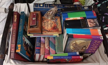 🌟EDITED🌟Treasurer Trove Of Harry Potter Books And Memorabilia