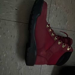 Red Timberland Boots