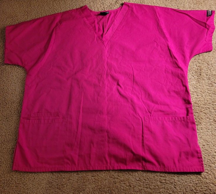 1X Scrub Tops