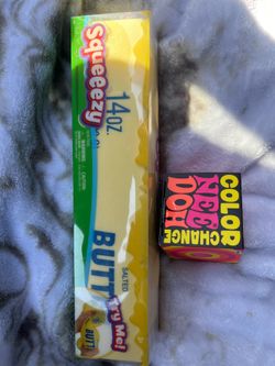 Squeezy Butter Slime and Color Change Nee Doh