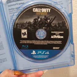 Ps4 Call Of Duty WII Disk/ Ps4 Juego Disco