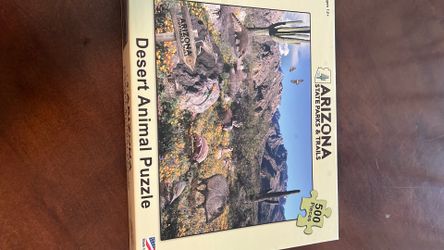 Puzzle. AZ Desert Animals