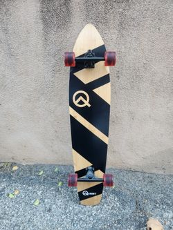 Quest Super Cruiser Bamboo Longboard Skateboard 44