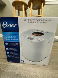 Oster Expressbake 2-lb Bread Maker - Like New in Original Box