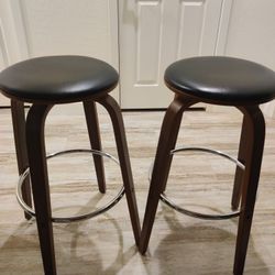 Armen Living Swivel 26-in Bar Stools