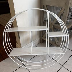 Round Metal Shelf