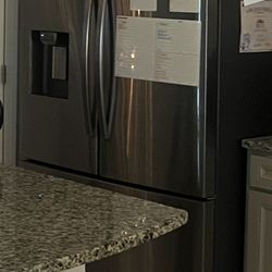 Samsung Fridge, Double Doors, Freezer Drawer