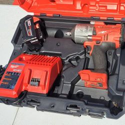 pistola de impacto milwaukee fuel brushless batería y cargador nuevos 