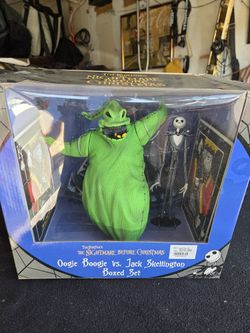 Nightmare Before Christmas Oogie Boogie Vs Jack Skellington Box Set