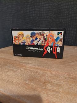 Romancing Saga Super Famicom Retrogaming CIB Import Japan