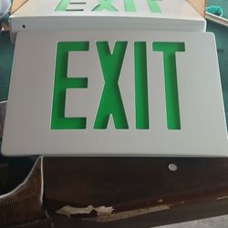 2 Led EXIT SIGNS New In Box