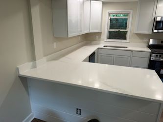 Quartz kitchen countertops