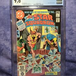 All-Star Squadron #1, 1981 • CGC 9.6 WP • Origin Of All-Star Squadron 