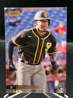 2021 Topps Stadium Club Luis Campusano Gold Rainbow Foil 1/1 Rookie San Diego Padres