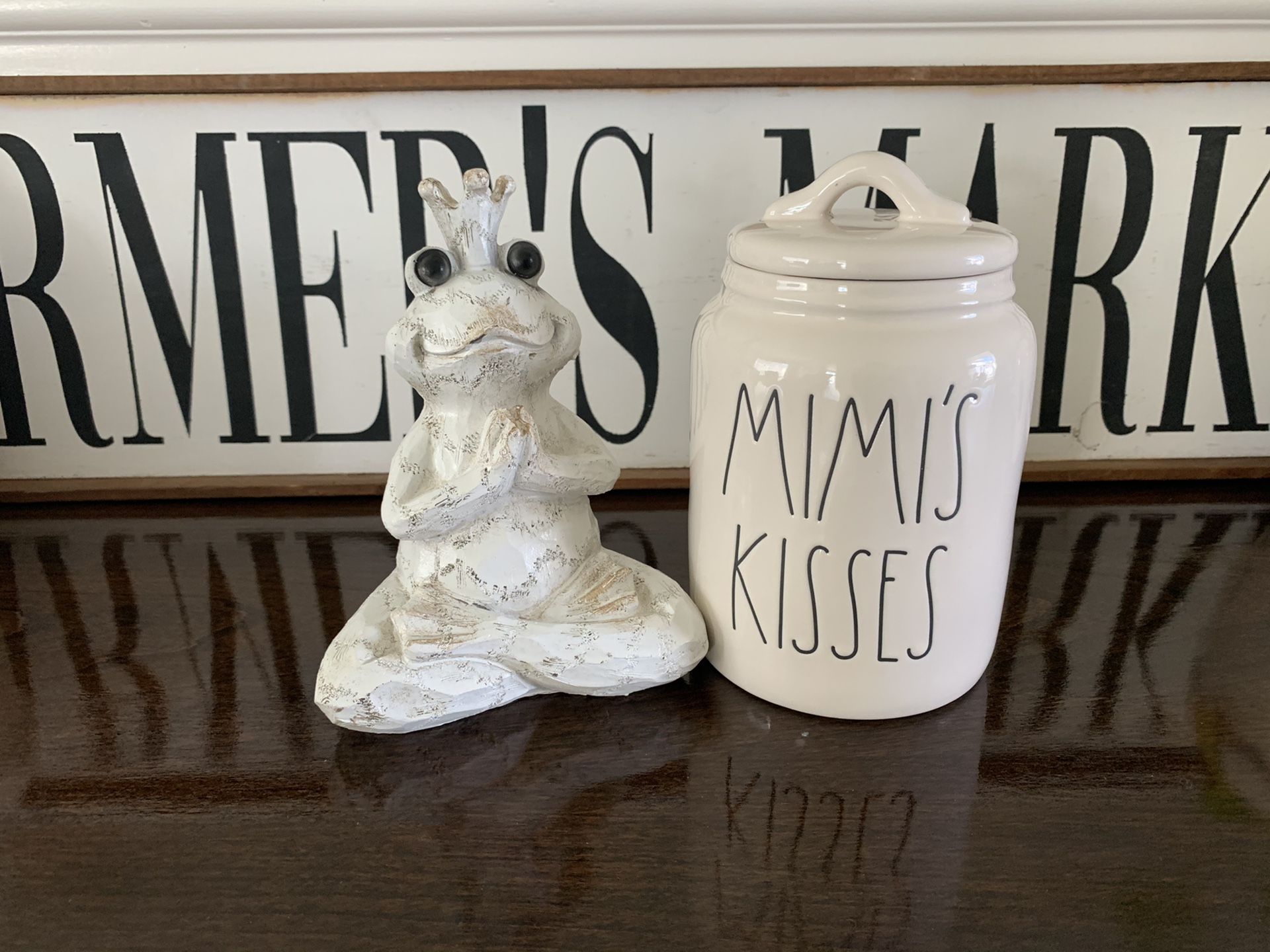 Rae Dunn “ Mimis kisses” baby canister for Sale in Puyallup, WA OfferUp