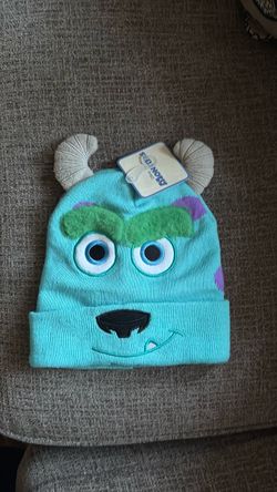 Monsters Inc Sulley Knit Beanie Hat