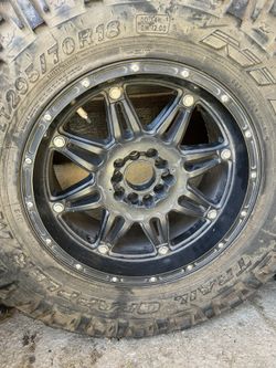 Tire And Rim Only One