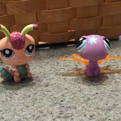 Littlest Pet Shop Centipede and Dragonfly