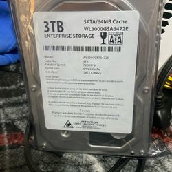 3Tb Hard Drive  Brand New