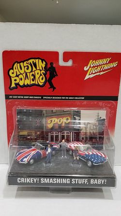 Johnny Lightning Austin Powers "Crikey! Smashing Stuff, Baby!"