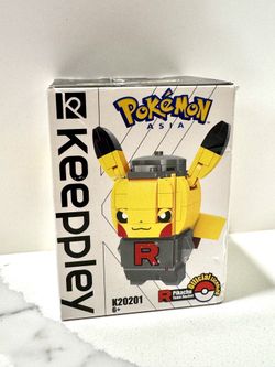 Keeppley Pokémon Asia – Team Rocket Pikachu Building Block Set (K20201)
