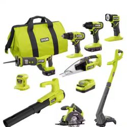 HUGE 9 TOOL RYOBI BUNDLE