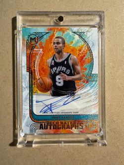 2025-26 Topps Motif Tony Parker Deco Rated Auto Autograph /99 Spurs