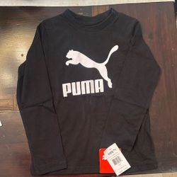 Brand New Puma,  tags on, Kids Long sleeve