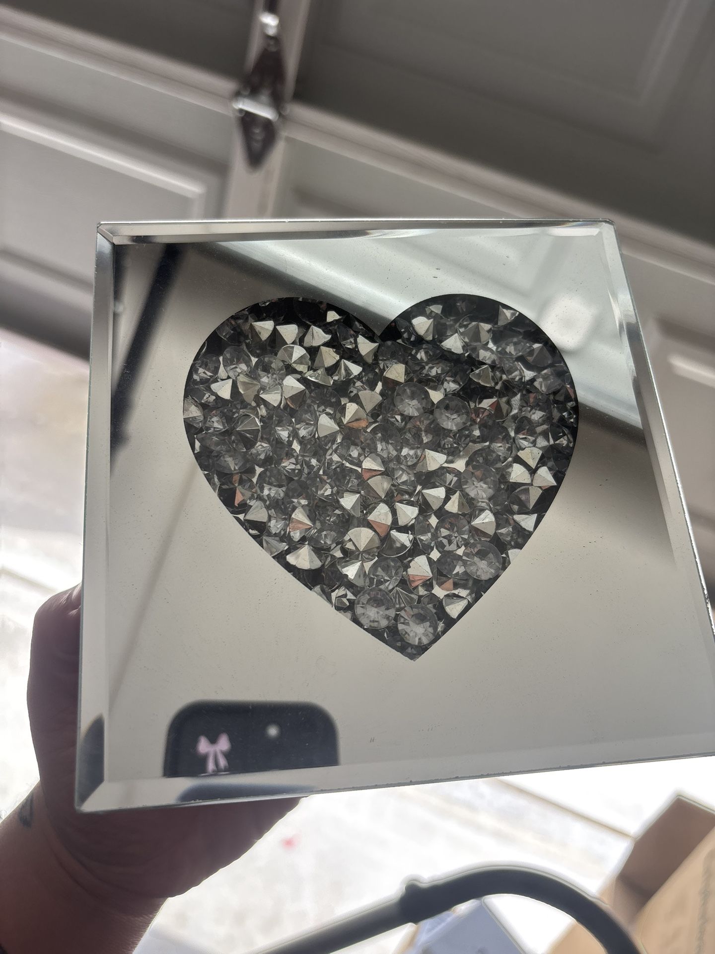 Heart Glass Container