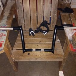 12 in Harley meat hook bars. 