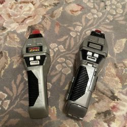 Star Trek Phaser Weapon 1993and Transformer Into Ship 1995 Lot Of 2