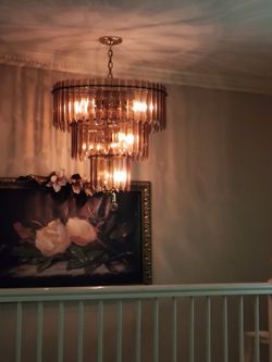 Vintage 3 tier Chandelier