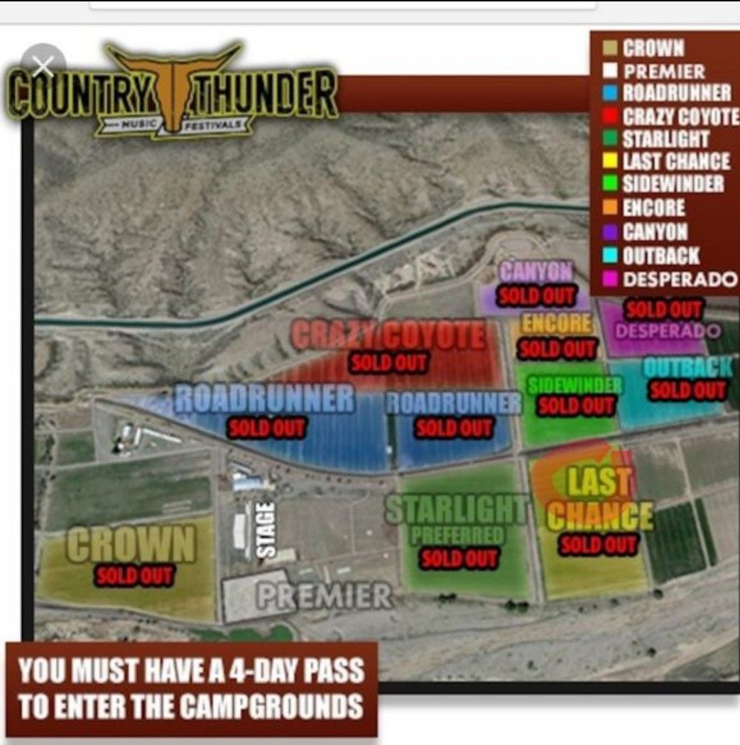 Country Thunder CampsiteGreat Location for Sale in Gilbert, AZ OfferUp