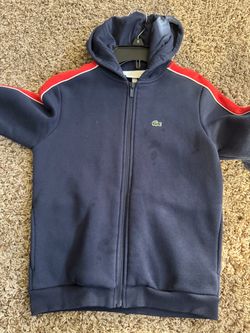 Lacoste Full-Zip Hoodie Size Small