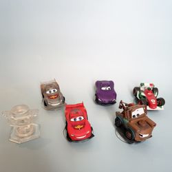Disney Infinity 3.0 CARS figures Lot of 6 Lightning McQueen Crystal.