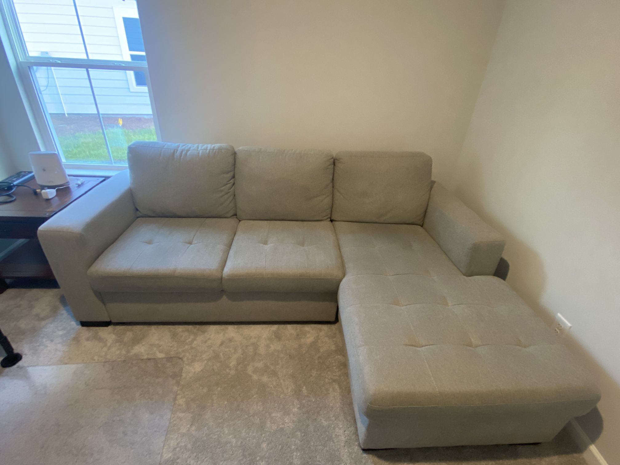 Gray Sleeper Sofa