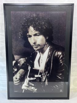 Bob Dylan - Framed & Matted Photograph And Posters