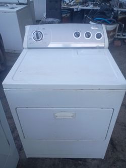 Whirlpool dryer working 30 days warranty