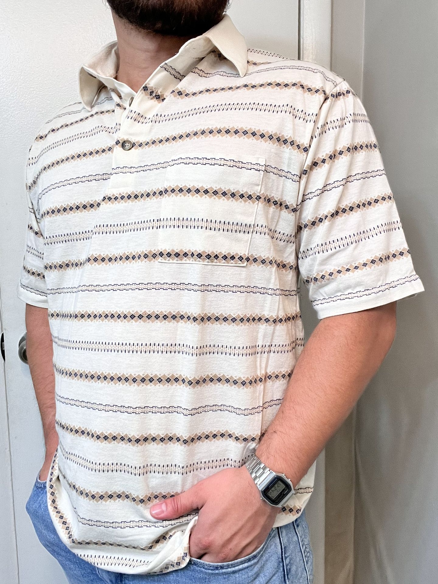 Men’s Vintage Golf Polo Classics Large