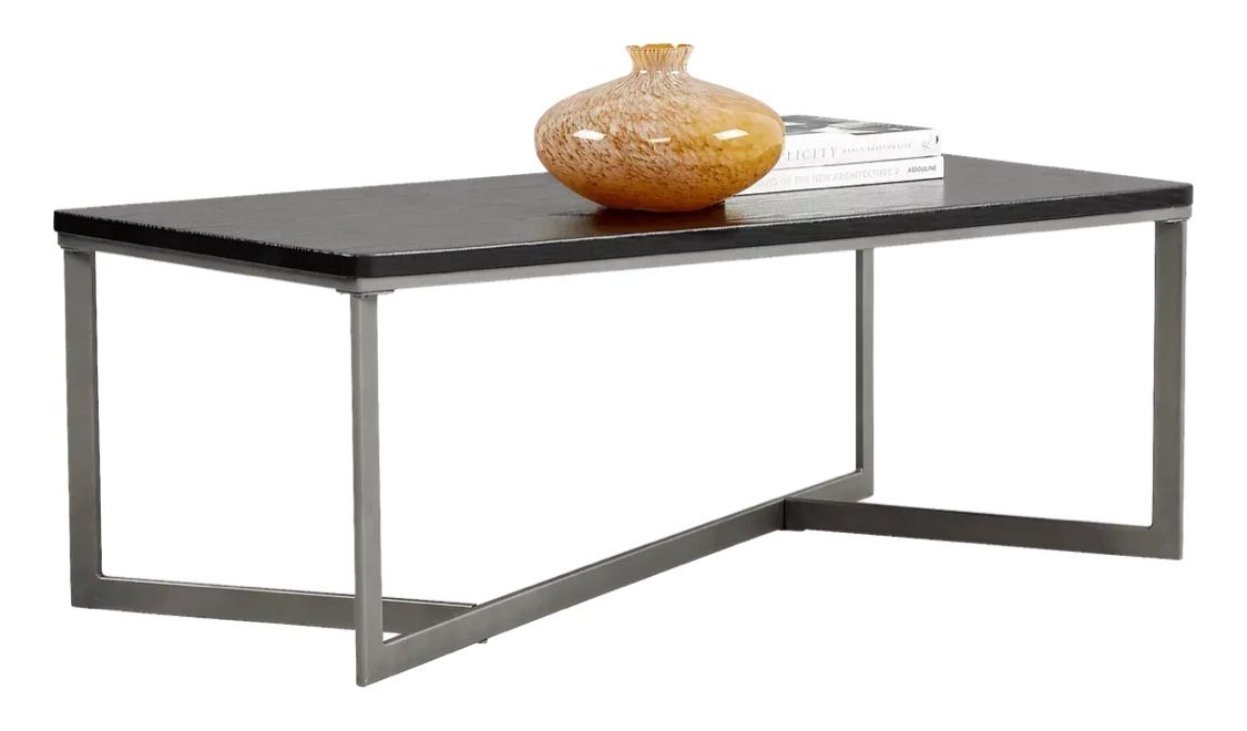 rooms to go slater black coffee table and end table