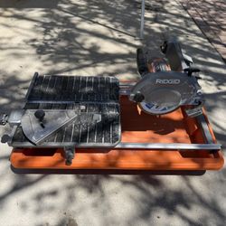 Ridgid Tile Saw 