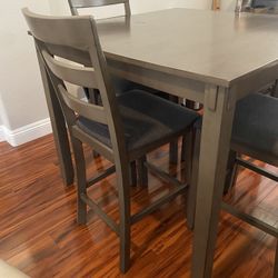 Dining Table - Counter Height -4 Seats