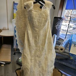 French Lace Wedding Gown