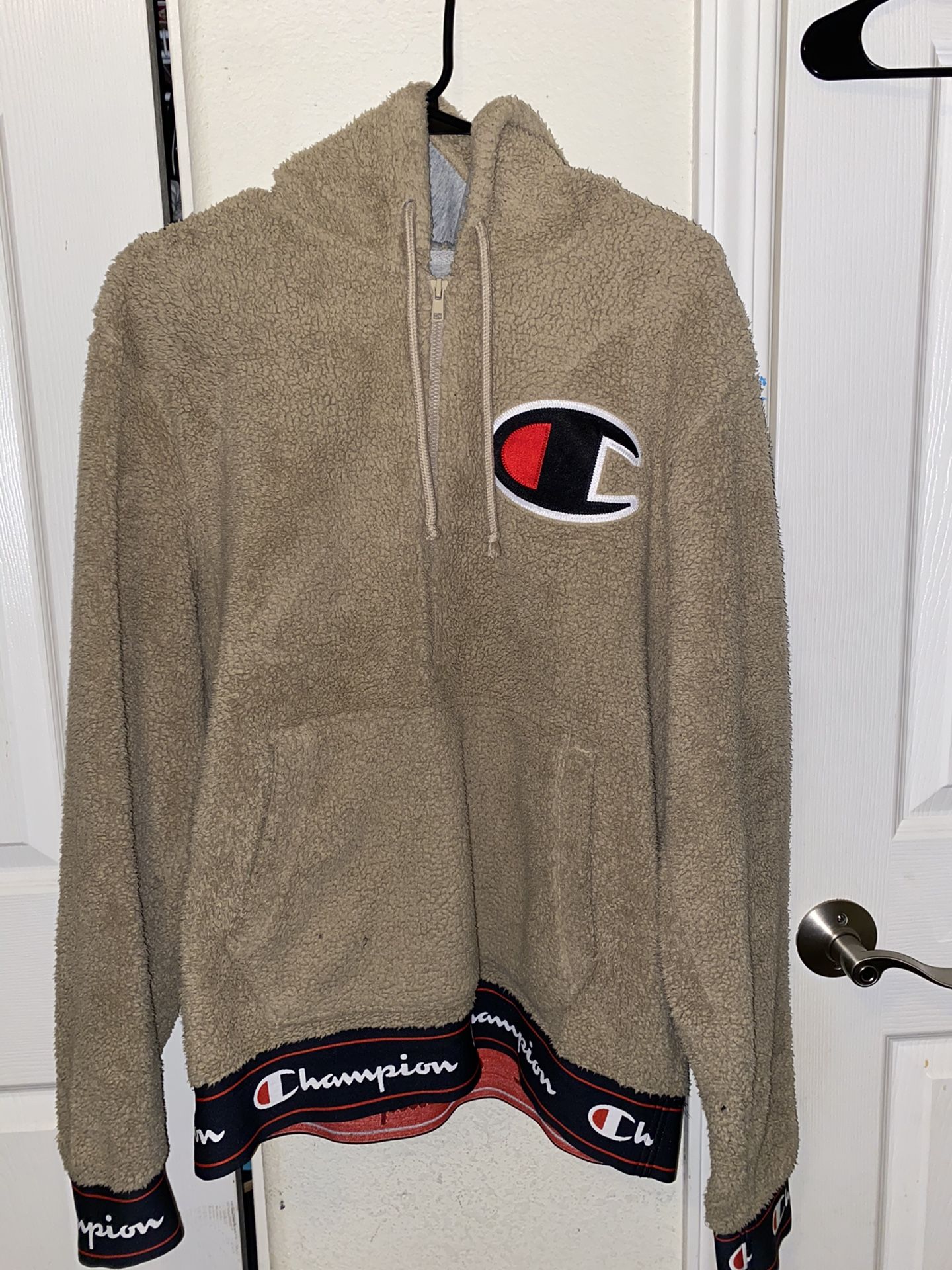 Champion Sherpa quarter-zip jacket