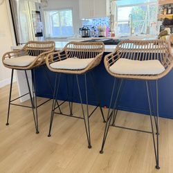 Bar Stool - Set Of 3