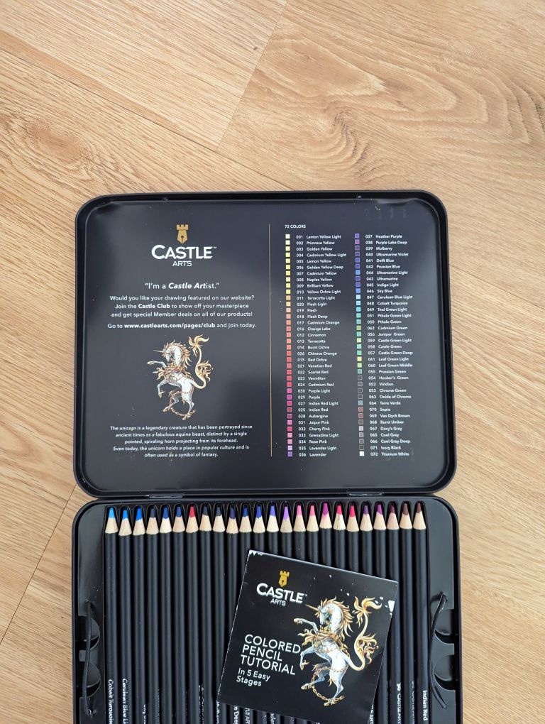 Castle Arts 72 Colored Pencils - Like New for Sale in San