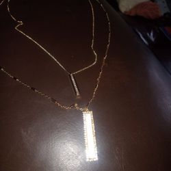 Kate Spade Gold Tone Necklace.